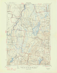 Download a high-resolution, GPS-compatible USGS topo map for Burnham, ME (1947 edition)