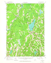 Download a high-resolution, GPS-compatible USGS topo map for Burnham, ME (1967 edition)