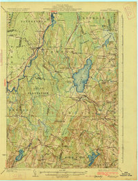preview thumbnail of historical topo map of Waldo County, ME in 1926