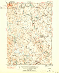 Download a high-resolution, GPS-compatible USGS topo map for Buxton, ME (1950 edition)