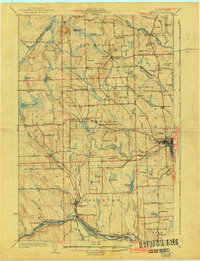 Download a high-resolution, GPS-compatible USGS topo map for Caribou, ME (1943 edition)