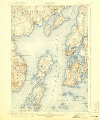 Download a high-resolution, GPS-compatible USGS topo map for Castine, ME (1941 edition)