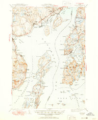 Download a high-resolution, GPS-compatible USGS topo map for Castine, ME (1950 edition)