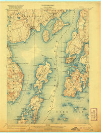 Download a high-resolution, GPS-compatible USGS topo map for Castine, ME (1920 edition)