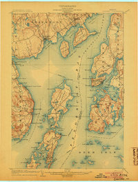 Download a high-resolution, GPS-compatible USGS topo map for Castine, ME (1904 edition)