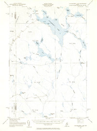 Download a high-resolution, GPS-compatible USGS topo map for Caucomgomoc Lake, ME (1955 edition)