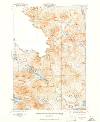 Download a high-resolution, GPS-compatible USGS topo map for Chain Lakes, ME (1961 edition)