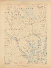 1904 Map of Washington County, ME