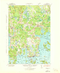 Download a high-resolution, GPS-compatible USGS topo map for Columbia Falls, ME (1942 edition)