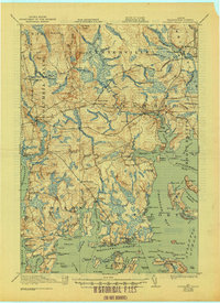 Download a high-resolution, GPS-compatible USGS topo map for Columbia Falls, ME (1944 edition)