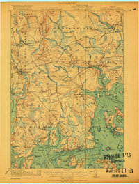 Download a high-resolution, GPS-compatible USGS topo map for Columbia Falls, ME (1921 edition)