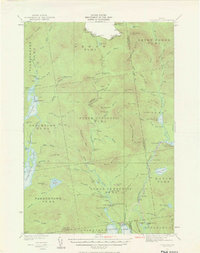 preview thumbnail of historical topo map of Oxford County, ME in 1931