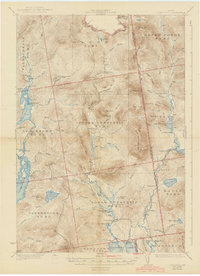 Download a high-resolution, GPS-compatible USGS topo map for Cupsuptic, ME (1944 edition)