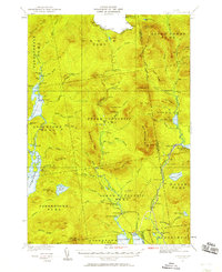 Download a high-resolution, GPS-compatible USGS topo map for Cupsuptic, ME (1958 edition)