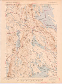 Download a high-resolution, GPS-compatible USGS topo map for Danforth, ME (1943 edition)