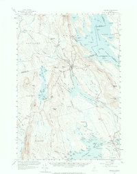 Download a high-resolution, GPS-compatible USGS topo map for Danforth, ME (1973 edition)