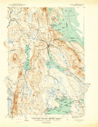 Download a high-resolution, GPS-compatible USGS topo map for Danforth, ME (1940 edition)