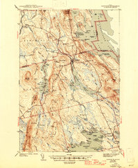 Download a high-resolution, GPS-compatible USGS topo map for Danforth, ME (1946 edition)