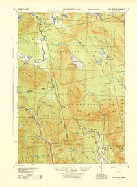 Download a high-resolution, GPS-compatible USGS topo map for Dead River, ME (1944 edition)