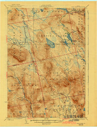 Download a high-resolution, GPS-compatible USGS topo map for Dead River, ME (1942 edition)