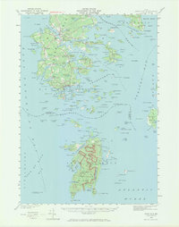 Download a high-resolution, GPS-compatible USGS topo map for Deer Isle, ME (1971 edition)