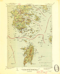 Download a high-resolution, GPS-compatible USGS topo map for Deer Isle, ME (1944 edition)