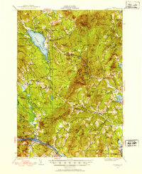 Download a high-resolution, GPS-compatible USGS topo map for Dixfield, ME (1953 edition)