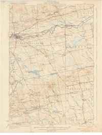 Download a high-resolution, GPS-compatible USGS topo map for Dover-Foxcroft, ME (1935 edition)