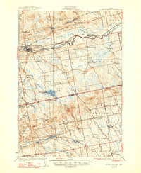 preview thumbnail of historical topo map of Piscataquis County, ME in 1935