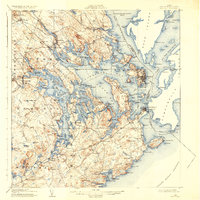 Download a high-resolution, GPS-compatible USGS topo map for Eastport, ME (1935 edition)