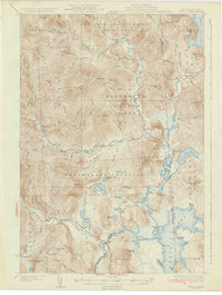 preview thumbnail of historical topo map of Oxford County, ME in 1934