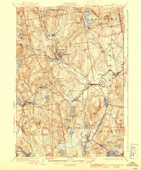 Download a high-resolution, GPS-compatible USGS topo map for Farmington, ME (1944 edition)