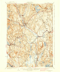 Download a high-resolution, GPS-compatible USGS topo map for Farmington, ME (1938 edition)