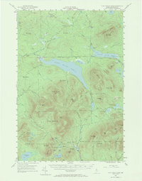 Download a high-resolution, GPS-compatible USGS topo map for First Roach Pond, ME (1970 edition)