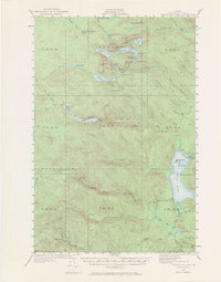 Download a high-resolution, GPS-compatible USGS topo map for Fish River Lake, ME (1970 edition)