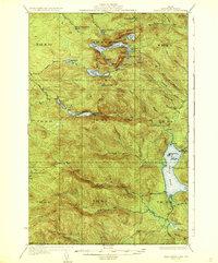preview thumbnail of historical topo map of Aroostook County, ME in 1935