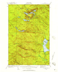 Download a high-resolution, GPS-compatible USGS topo map for Fish River Lake, ME (1957 edition)