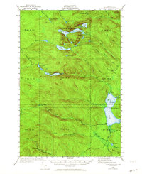 Download a high-resolution, GPS-compatible USGS topo map for Fish River Lake, ME (1964 edition)