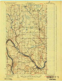 Download a high-resolution, GPS-compatible USGS topo map for Fort Fairfield, ME (1933 edition)
