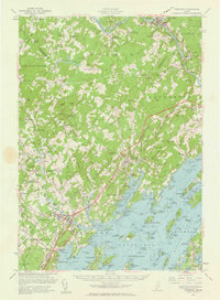 Download a high-resolution, GPS-compatible USGS topo map for Freeport, ME (1961 edition)