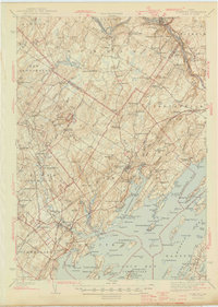 Download a high-resolution, GPS-compatible USGS topo map for Freeport, ME (1944 edition)