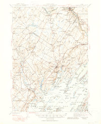 Download a high-resolution, GPS-compatible USGS topo map for Freeport, ME (1950 edition)