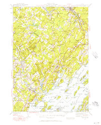 preview thumbnail of historical topo map of Cumberland County, ME in 1941