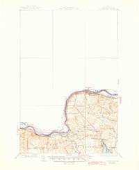 Download a high-resolution, GPS-compatible USGS topo map for Frenchville, ME (1945 edition)