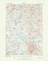 preview thumbnail of historical topo map of Oxford County, ME in 1909