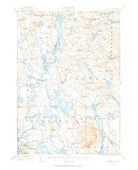preview thumbnail of historical topo map of Oxford County, ME in 1909