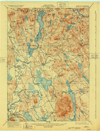 Download a high-resolution, GPS-compatible USGS topo map for Fryeburg, ME (1932 edition)