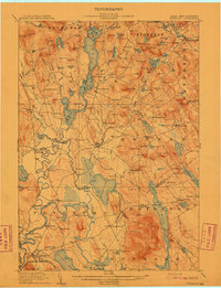 Download a high-resolution, GPS-compatible USGS topo map for Fryeburg, ME (1911 edition)
