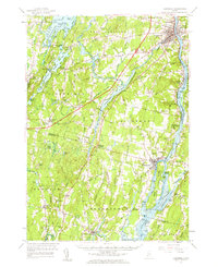 Download a high-resolution, GPS-compatible USGS topo map for Gardiner, ME (1964 edition)