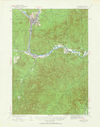 Download a high-resolution, GPS-compatible USGS topo map for Gorham, ME (1961 edition)